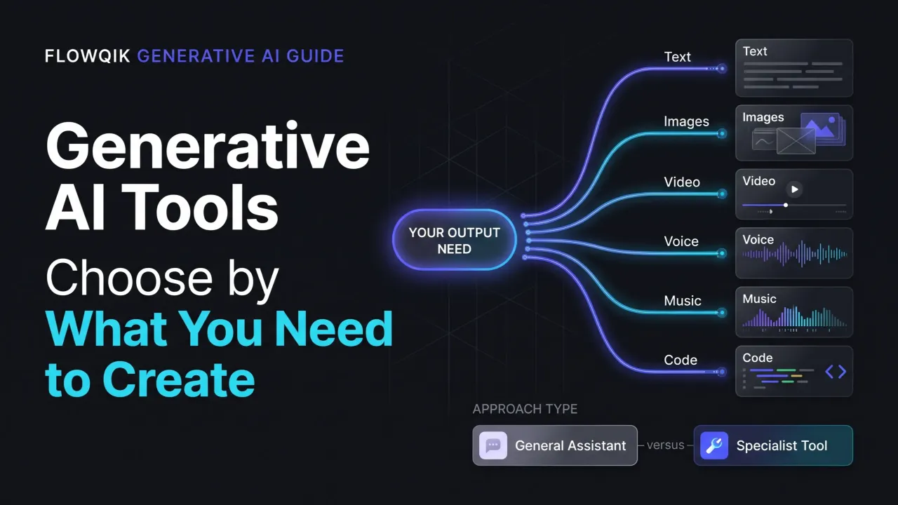 A Category-by-Category Comparison of Generative AI Tools for Choosing the Right Fit 